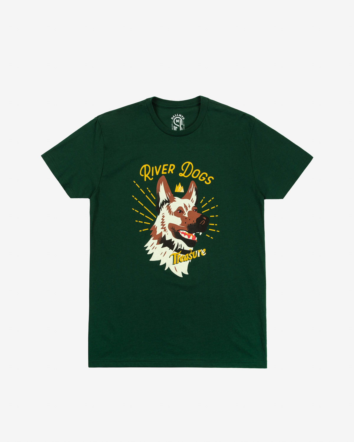 DALLMYD 'River Dogs' Tee (Forest Green)