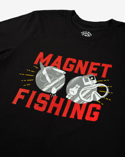 Magnet Fishing Tee (Black)
