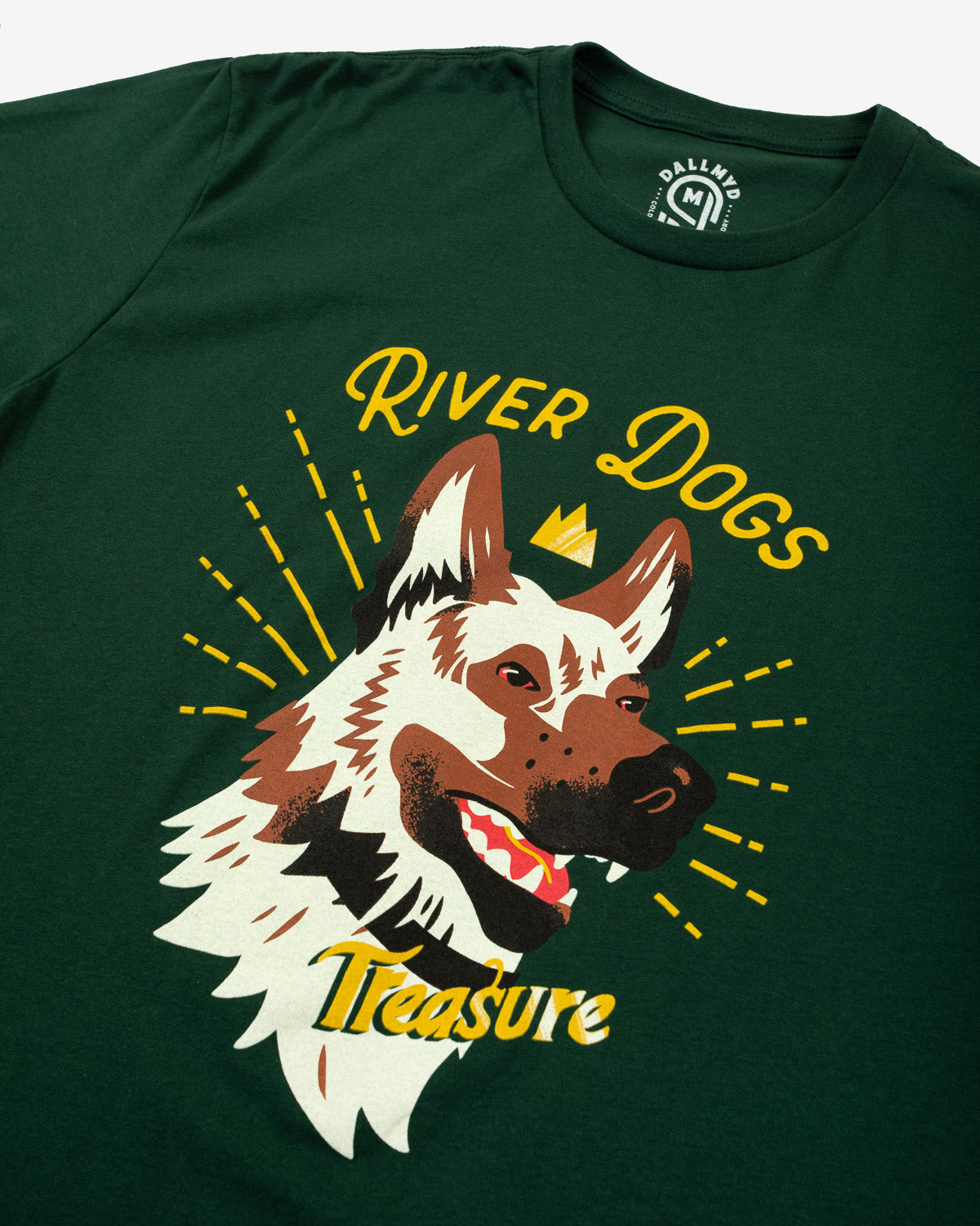 River Dogs Tee (Forest Green)